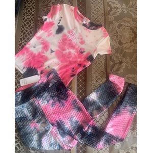 Aq Sport TikTok Leggings “ Antisocial” Top